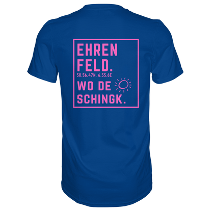 Wo de Sonn schingk - Ehrenfeld Druck Rücken  - Premium Classic T-Shirt