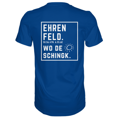 Wo de Sonn schingk - Ehrenfeld Druck Rücken  - Premium Classic T-Shirt