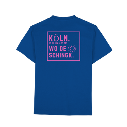 Wo de Sonn schingk - Köln Druck Rücken - Premium Classic T-Shirt
