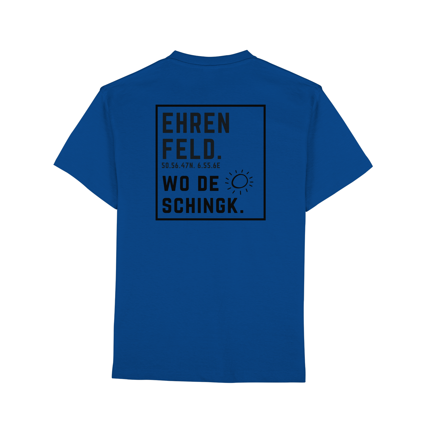 Wo de Sonn schingk - Ehrenfeld Druck Rücken - Premium Classic T-Shirt
