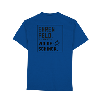Wo de Sonn schingk - Ehrenfeld Druck Rücken - Premium Classic T-Shirt