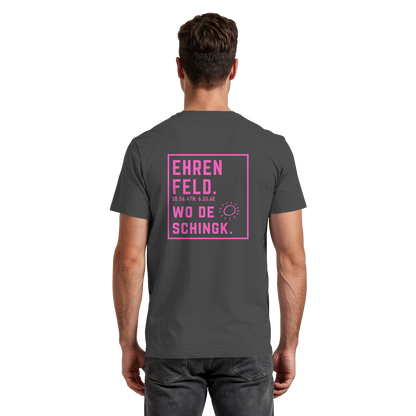 Wo de Sonn schingk - Ehrenfeld Druck Rücken  - Premium Classic T-Shirt