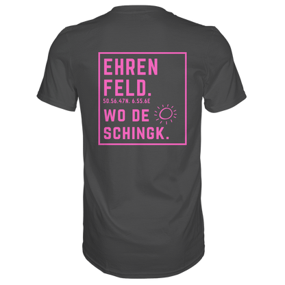 Wo de Sonn schingk - Ehrenfeld Druck Rücken  - Premium Classic T-Shirt