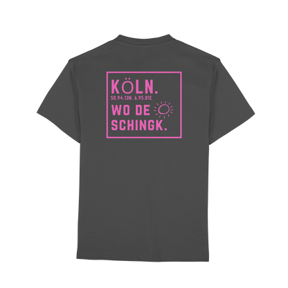Wo de Sonn schingk - Köln Druck Rücken - Premium Classic T-Shirt
