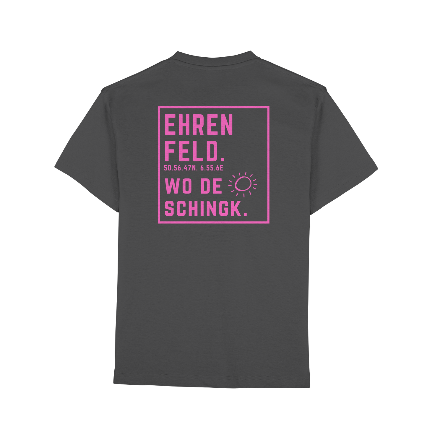 Wo de Sonn schingk - Ehrenfeld Druck Rücken  - Premium Classic T-Shirt