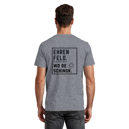 Wo de Sonn schingk - Ehrenfeld Druck Rücken - Premium Classic T-Shirt