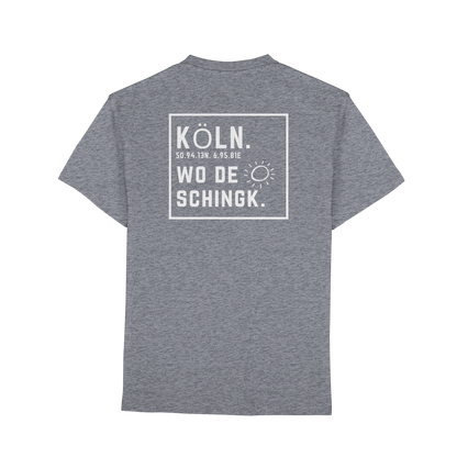 Wo de Sonn schingk - Köln Druck Rücken  - Premium Classic T-Shirt