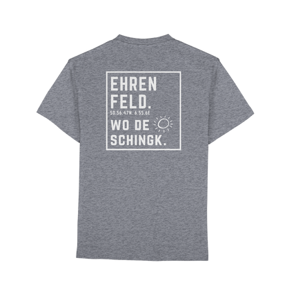 Wo de Sonn schingk - Ehrenfeld Druck Rücken  - Premium Classic T-Shirt