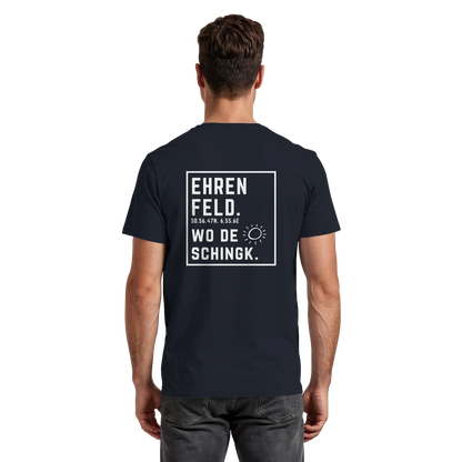 Wo de Sonn schingk - Ehrenfeld Druck Rücken  - Premium Classic T-Shirt