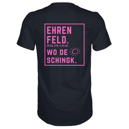 Wo de Sonn schingk - Ehrenfeld Druck Rücken  - Premium Classic T-Shirt