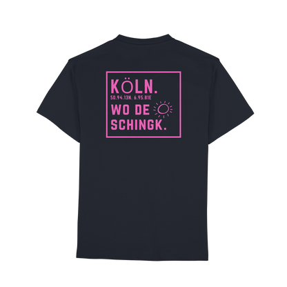 Wo de Sonn schingk - Köln Druck Rücken - Premium Classic T-Shirt