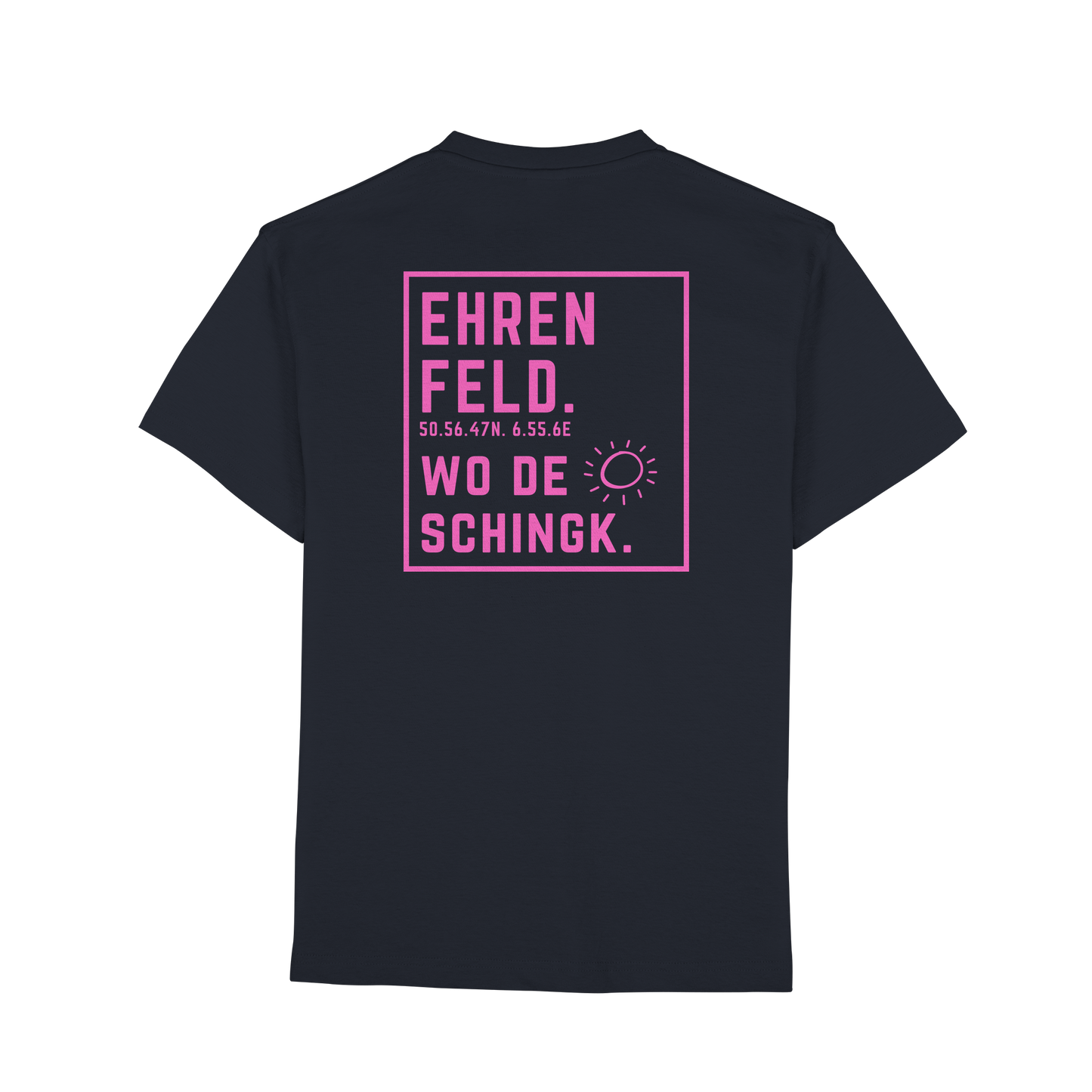 Wo de Sonn schingk - Ehrenfeld Druck Rücken  - Premium Classic T-Shirt