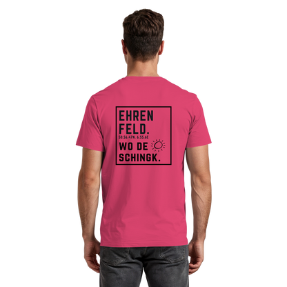 Wo de Sonn schingk - Ehrenfeld Druck Rücken - Premium Classic T-Shirt