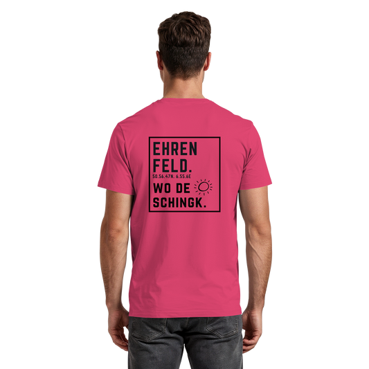 Wo de Sonn schingk - Ehrenfeld Druck Rücken - Premium Classic T-Shirt