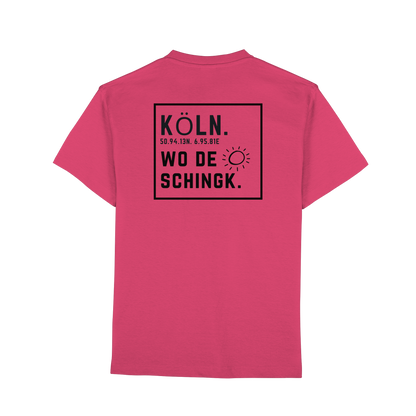 Wo de Sonn schingk - Köln Druck Rücken  - Premium Classic T-Shirt