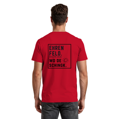Wo de Sonn schingk - Ehrenfeld Druck Rücken - Premium Classic T-Shirt