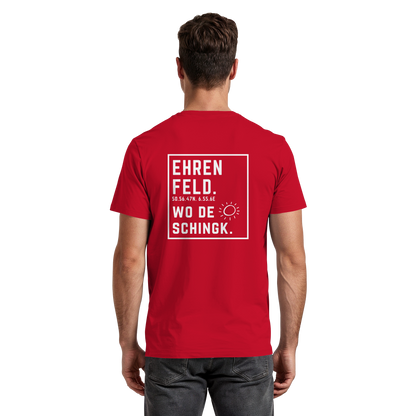Wo de Sonn schingk - Ehrenfeld Druck Rücken  - Premium Classic T-Shirt