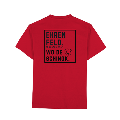 Wo de Sonn schingk - Ehrenfeld Druck Rücken - Premium Classic T-Shirt