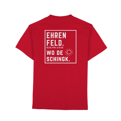 Wo de Sonn schingk - Ehrenfeld Druck Rücken  - Premium Classic T-Shirt