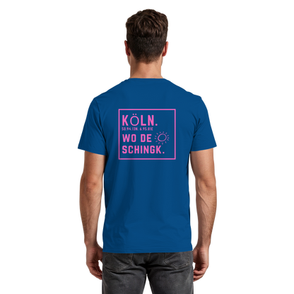 Wo de Sonn schingk - Köln Druck Rücken - Premium Classic T-Shirt