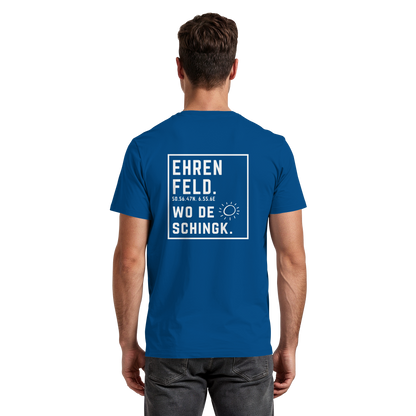 Wo de Sonn schingk - Ehrenfeld Druck Rücken  - Premium Classic T-Shirt