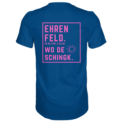 Wo de Sonn schingk - Ehrenfeld Druck Rücken  - Premium Classic T-Shirt