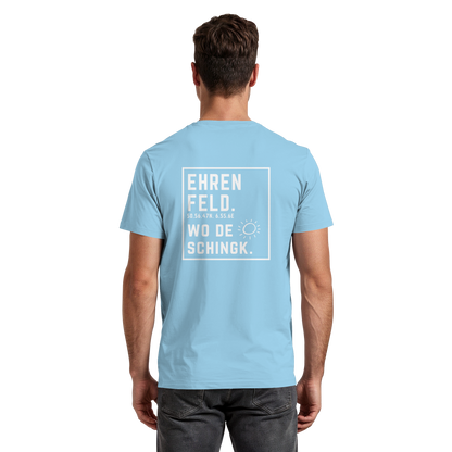 Wo de Sonn schingk - Ehrenfeld Druck Rücken  - Premium Classic T-Shirt