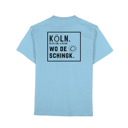 Wo de Sonn schingk - Köln Druck Rücken  - Premium Classic T-Shirt