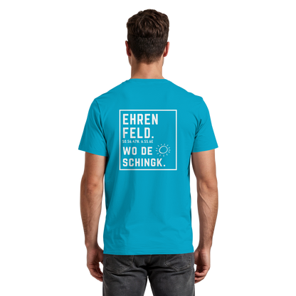 Wo de Sonn schingk - Ehrenfeld Druck Rücken  - Premium Classic T-Shirt