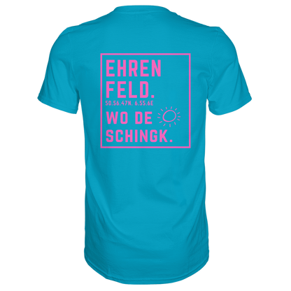 Wo de Sonn schingk - Ehrenfeld Druck Rücken  - Premium Classic T-Shirt