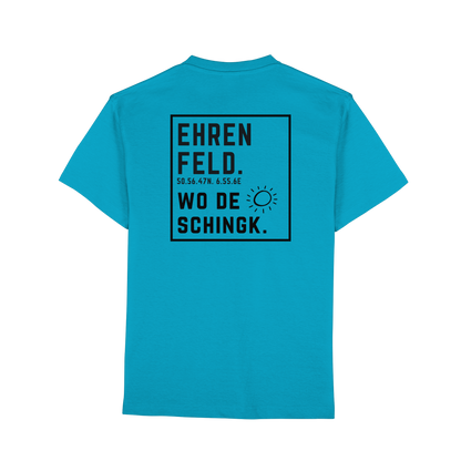 Wo de Sonn schingk - Ehrenfeld Druck Rücken - Premium Classic T-Shirt