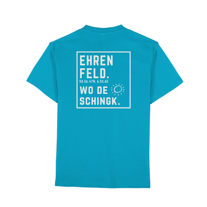 Wo de Sonn schingk - Ehrenfeld Druck Rücken  - Premium Classic T-Shirt