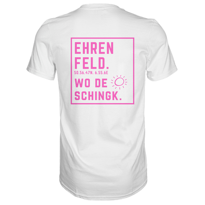 Wo de Sonn schingk - Ehrenfeld Druck Rücken  - Premium Classic T-Shirt