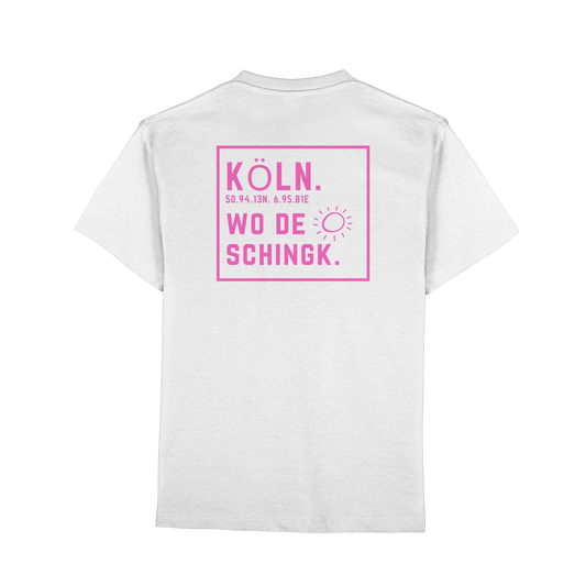 Wo de Sonn schingk - Köln Druck Rücken - Premium Classic T-Shirt