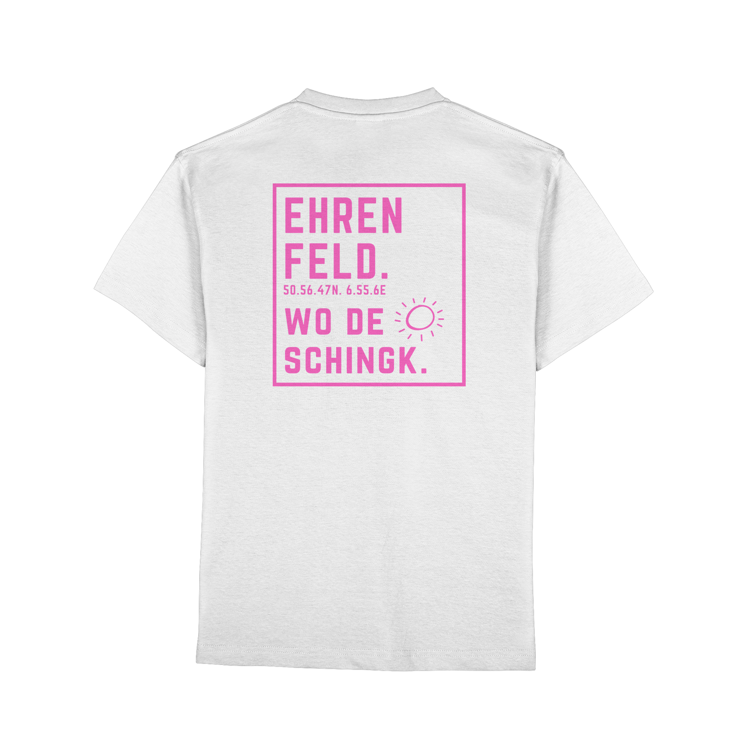 Wo de Sonn schingk - Ehrenfeld Druck Rücken  - Premium Classic T-Shirt