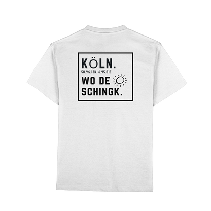 Wo de Sonn schingk - Köln Druck Rücken  - Premium Classic T-Shirt