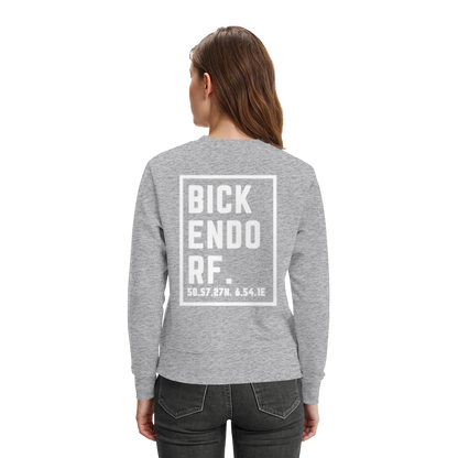 Bickendorf Koordinaten (großer Druck auf dem Rücken) - Premium Sweatshirt