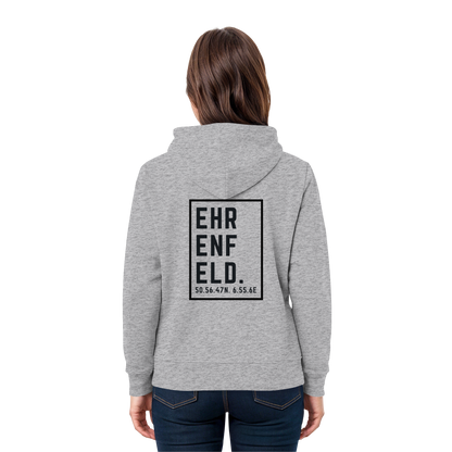 Ehrenfeld Koordinaten (großer Druck auf dem Rücken) - Premium Unisex Hoodie