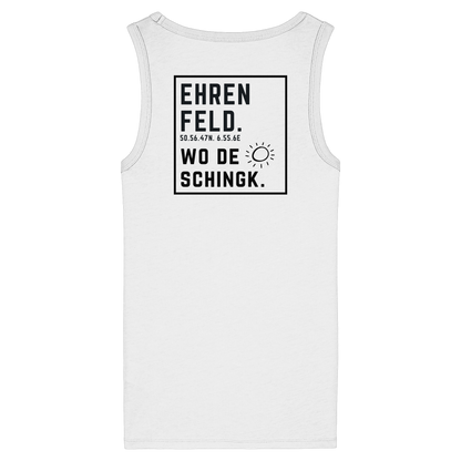 Wo de Sonn schingk - Ehrenfeld Druck Rücken - Womens Organic Fitted Tank Top