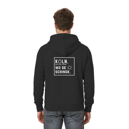 Wo de Sonn schingk - Köln Druck Rücken  - Zipper
