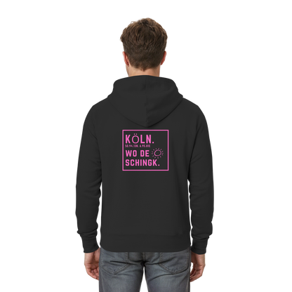 Wo de Sonn schingk - Köln Druck Rücken - Zipper