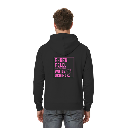 Wo de Sonn schingk - Ehrenfeld Druck Rücken  - Zipper
