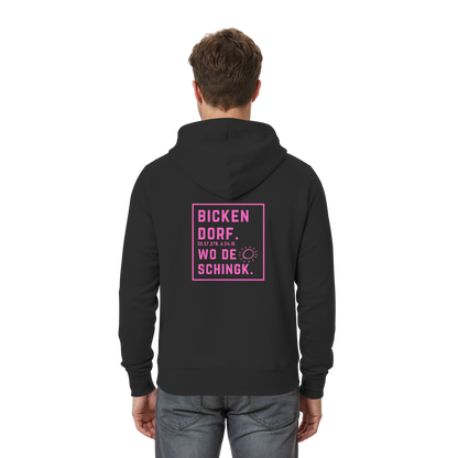 Wo de Sonn schingk - Bickendorf Druck Rücken - Zipper