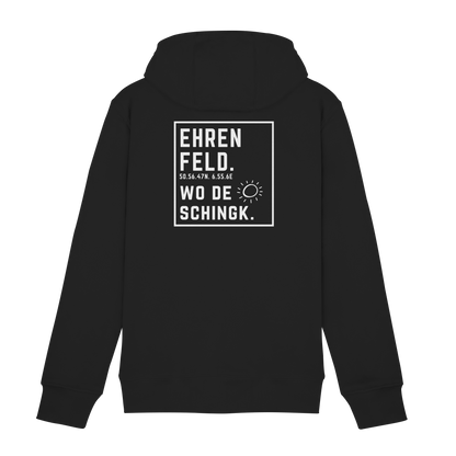 Wo de Sonn schingk - Ehrenfeld Druck Rücken  - Zipper