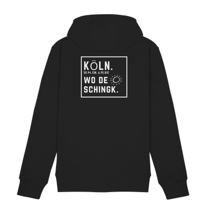 Wo de Sonn schingk - Köln Druck Rücken  - Zipper