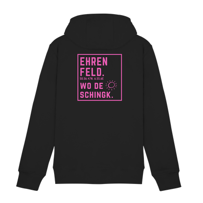 Wo de Sonn schingk - Ehrenfeld Druck Rücken  - Zipper