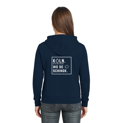 Wo de Sonn schingk - Köln Druck Rücken  - Zipper