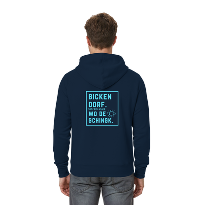 Wo de Sonn schingk - Bickendorf Druck Rücken - Zipper