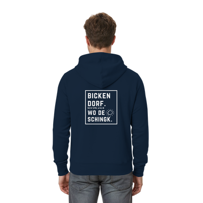 Wo de Sonn schingk - Bickendorf Druck Rücken - Zipper