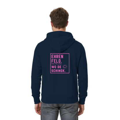 Wo de Sonn schingk - Ehrenfeld Druck Rücken  - Zipper